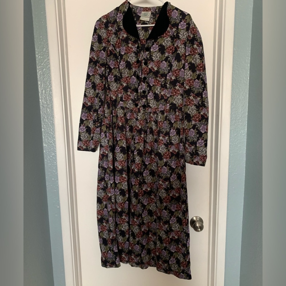 Laura Ashley Cotton Floral Dress